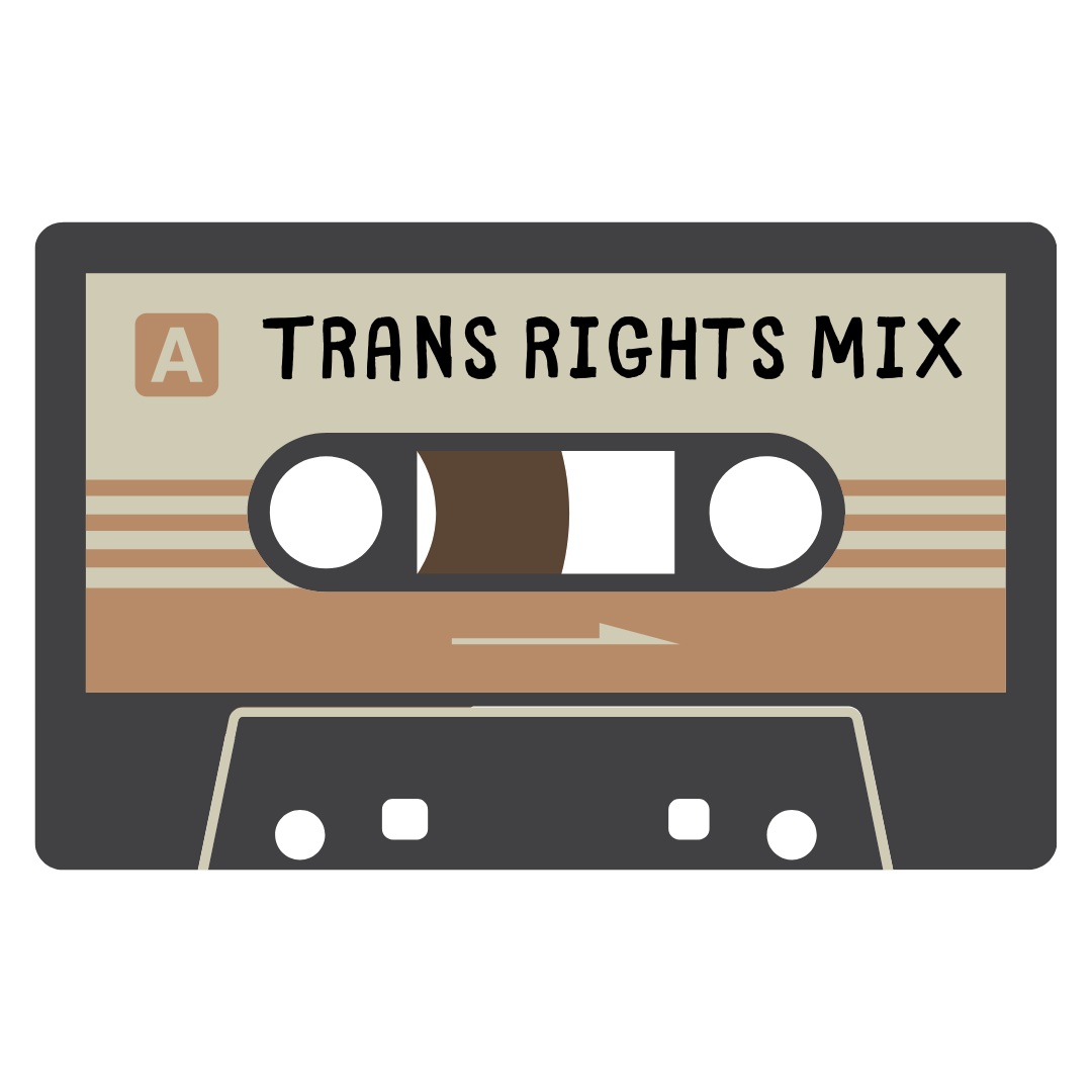 Trans Rights Mixtape Sticker