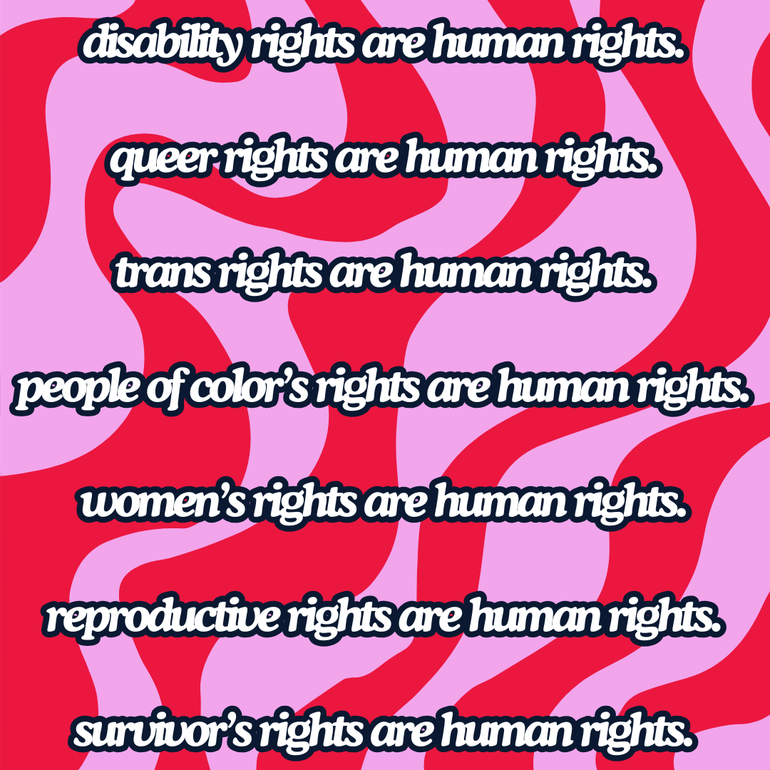 Human Rights Sticker